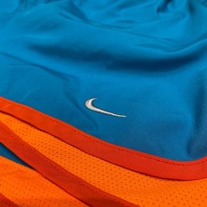 Nike Tempo - Women’s Running Shorts - Teal/orange